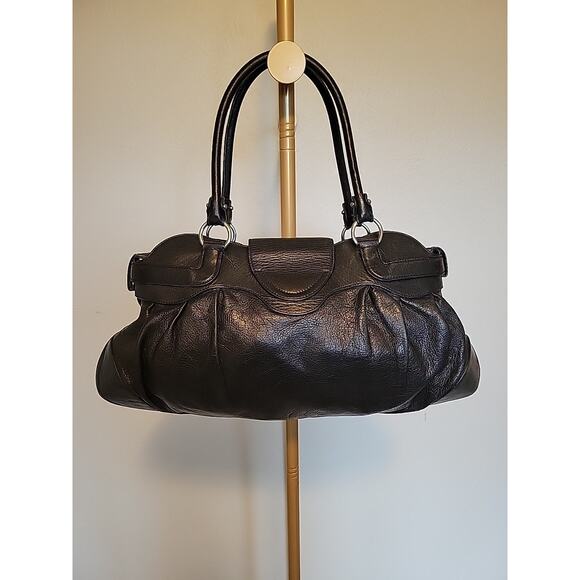Salvatore Ferragamo Black Leather Bag Purse Authenticated - Picture 4 of 16